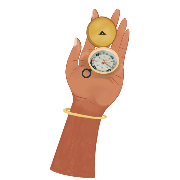 2._Compass_on_a_Hand